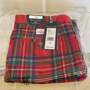 Vineyard Vines boys holiday pants - size 14 NWT
